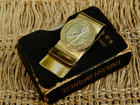 ＃M14  France Coin Money Clip 1枚目の画像