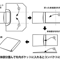 コンパクト　おかいのもかばん　まんまるな花　 受注製作 5枚目の画像