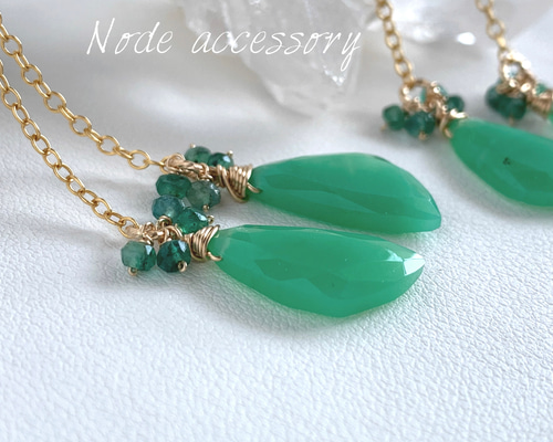 クリソプレーズリーフカットとペリドットピアスチャーム 楽天市場】ペリドット（チャーム｜レディースジュエリー・アクセサリー