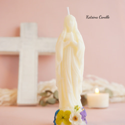 Amazing grace  ～聖母マリアキャンドル＆クロスサシェ～ 4枚目の画像