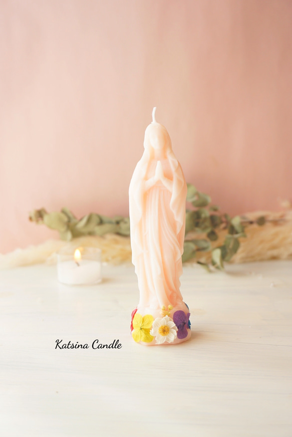 Amazing grace  ～聖母マリアキャンドル＆クロスサシェ～ 6枚目の画像