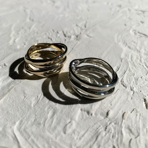 intersect line ring（r166） 指輪・リング Lien 通販 13898469