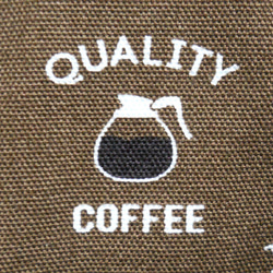 コーヒーが飲みたくなるランチバッグ＿Mサイズ　～ブラウン～【再販】　保冷バッグ＆クリップ付 7枚目の画像