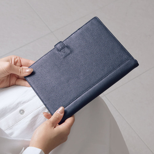 A5サイズ】ノートカバー 本革 A5 スリム 2冊収納 カード5枚収納可 手帳