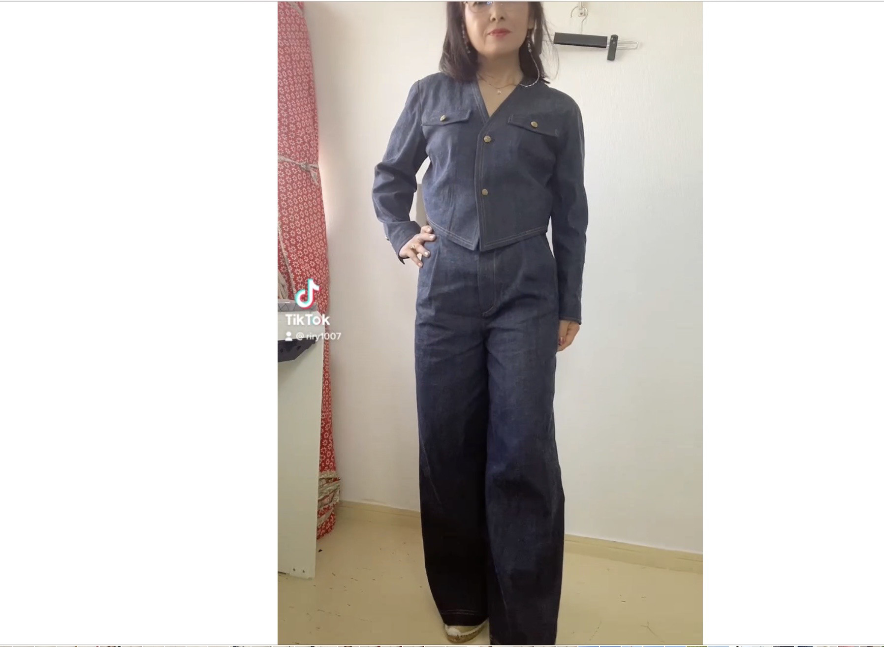 スペンサージャケット❤︎セルビッチデニム