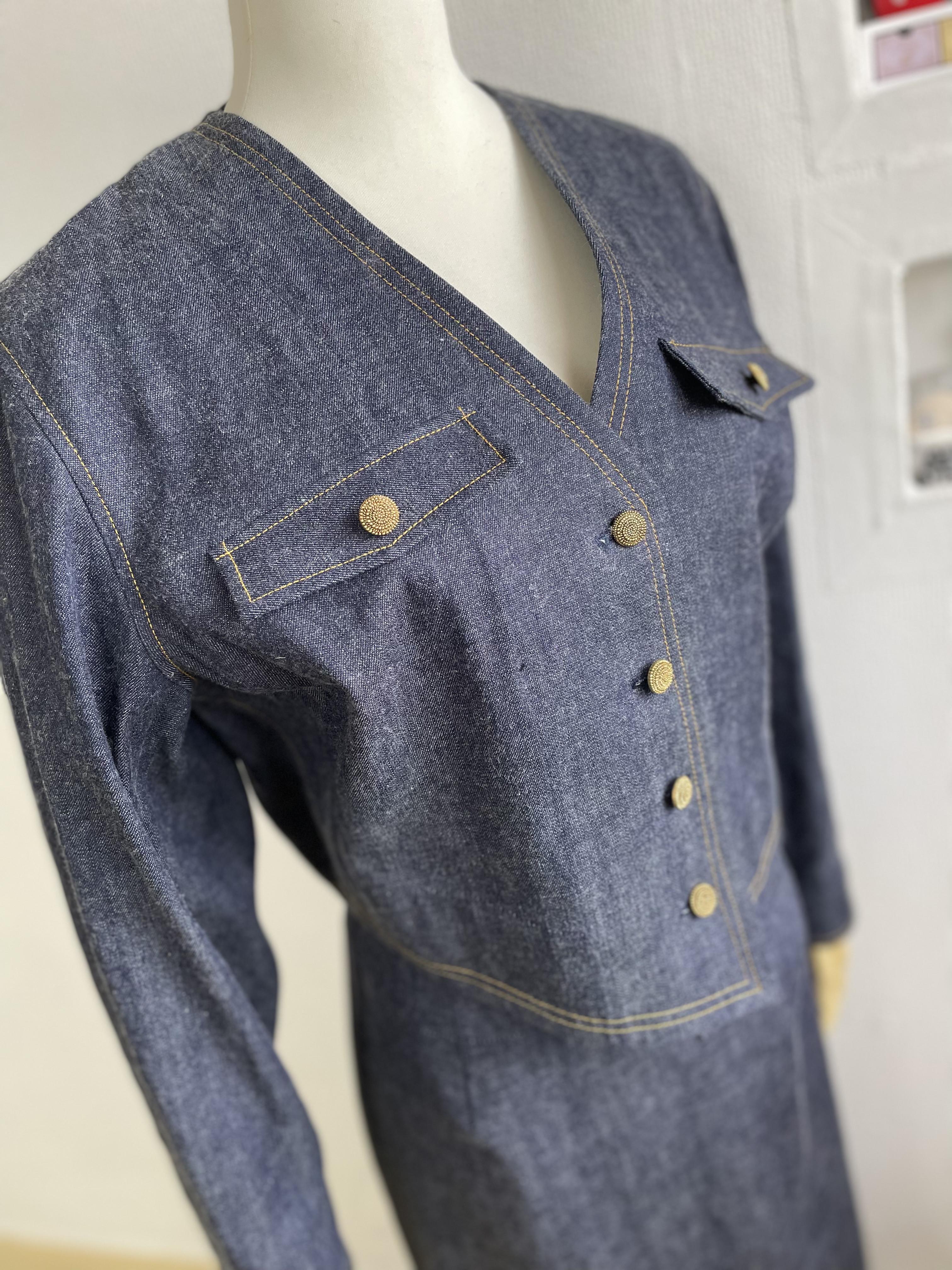 スペンサージャケット❤︎セルビッチデニム