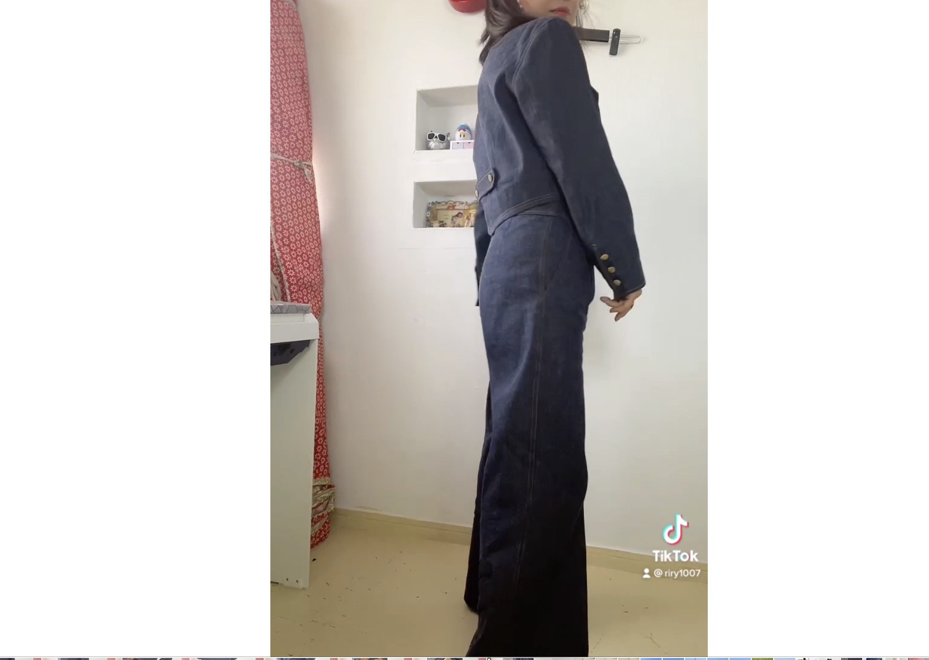 スペンサージャケット❤︎セルビッチデニム