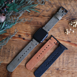 バレニア ヴォーエプソン エトープ 革ベルト 腕時計 セミオーダー 替え
