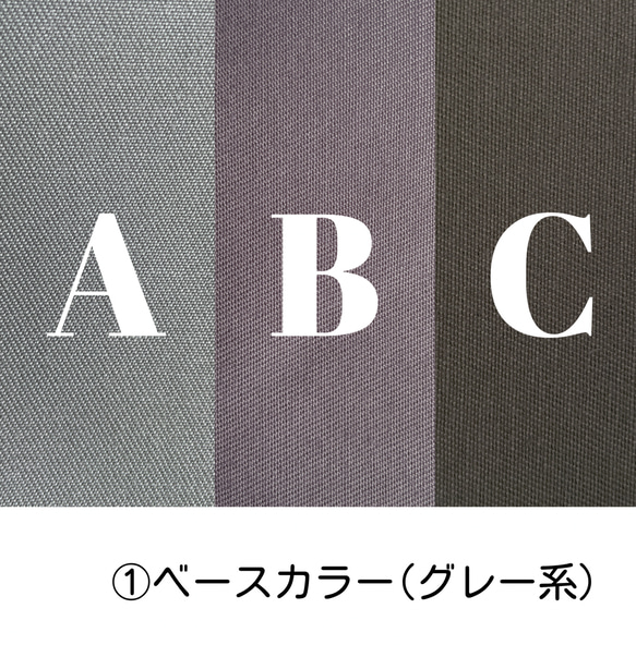 【オーダー受付中】ベビーカーバッグ　シンプル　ヒッコリー 5枚目の画像