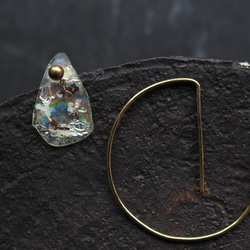 roman glass brass pierce (koukyou) 7枚目の画像