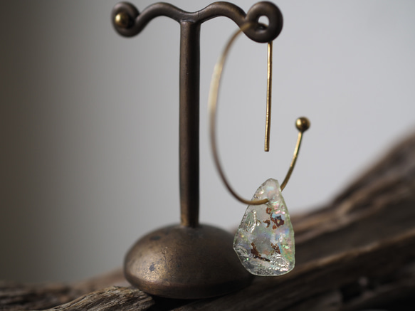roman glass brass pierce (koukyou) 3枚目の画像