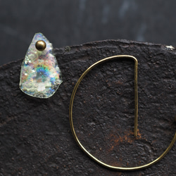 roman glass brass pierce (koukyou) 5枚目の画像