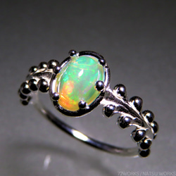 オパールリング / Botanical Opal Ring 3枚目の画像