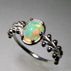 オパールリング / Botanical Opal Ring 7枚目の画像