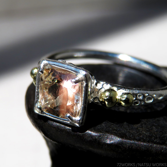 オレゴンサンストーン リング / Oregon Sunstone Ring 1枚目の画像