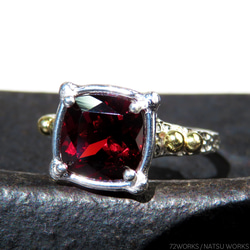 ガーネット リング / Mozambique Garnet Ring 4枚目の画像