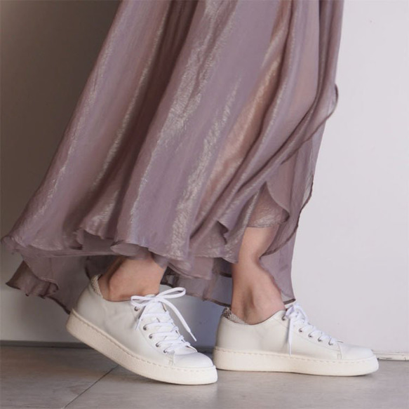 Python 圖案重音。簡約實用的超輕運動鞋 日本製 真皮 22.5cm至25.5cm 第5張的照片