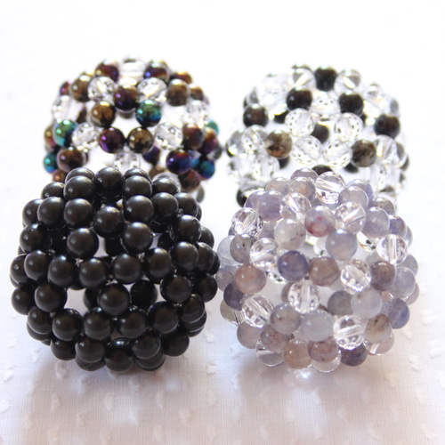 受注製作)フラーレン 6mmシュンガイト その他アクセサリー Shop Flan