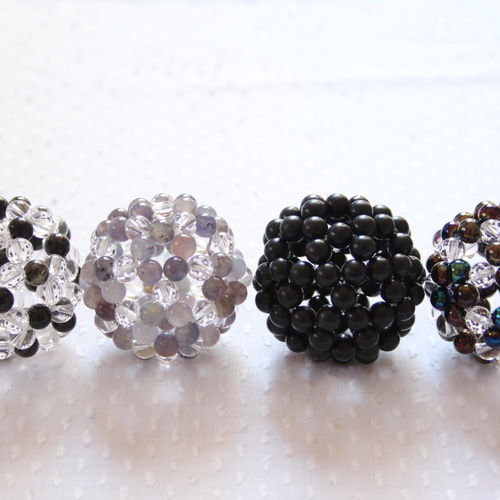 受注製作)フラーレン 6mmシュンガイト その他アクセサリー Shop Flan