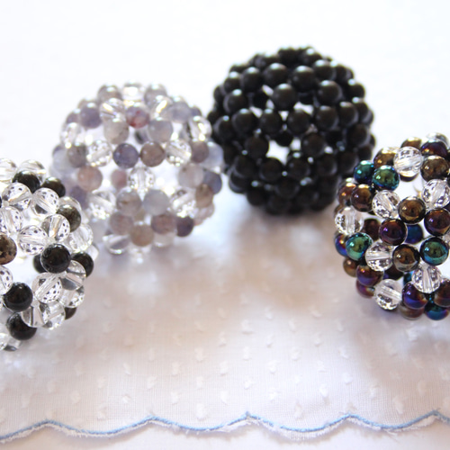 受注製作)フラーレン 6mmシュンガイト その他アクセサリー Shop Flan