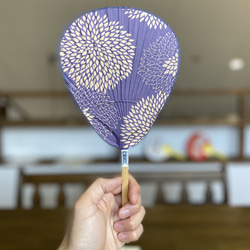 伊勢型渋うちわ　選べる10種　1～5 6枚目の画像