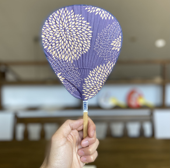 伊勢型渋うちわ　選べる10種　1～5 6枚目の画像