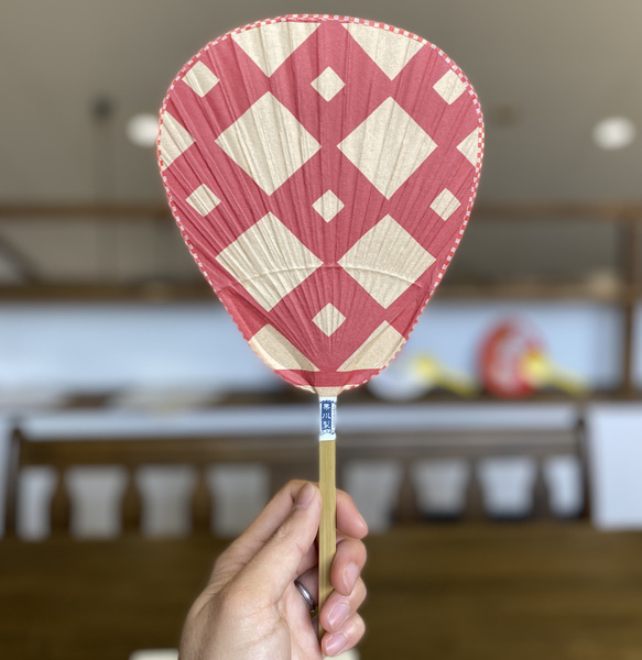 伊勢型渋うちわ　選べる10種　1～5 12枚目の画像