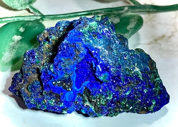 【原石】アズライト・ボール-19 アジュライト 原石】アズライト・ボール-19 アジュライト