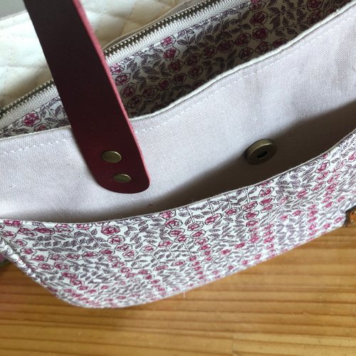 お出かけトートバック リバティー ピンク系 トートバッグ tumugi 通販  