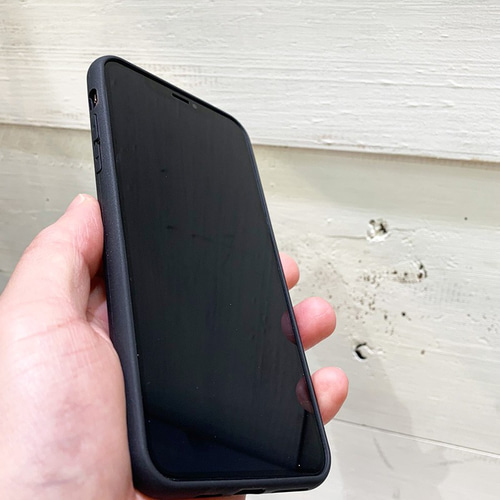 ホヌとモンステラ柄のウッドパネルiphoneケース ハワイアン