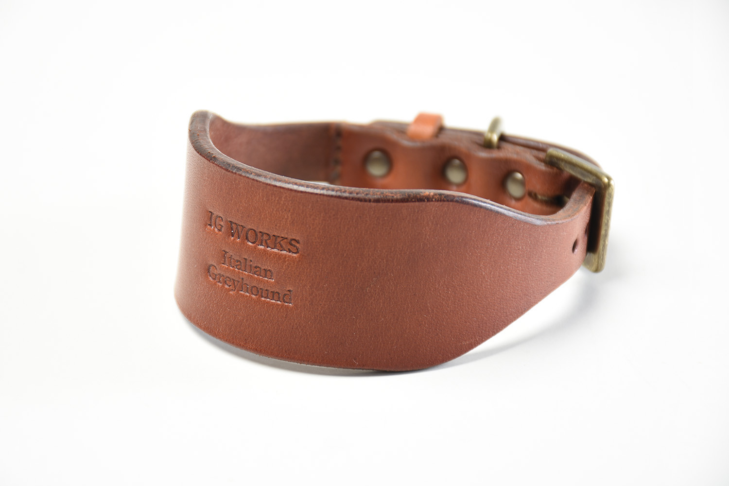 姫路レザーIGカラー／レンガブラウン