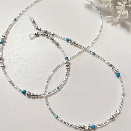 ♪❤️ ターコイズ　タッセル　マスクチェーン　メガネチェーン 楽天市場】タッセル付き マスクチェーン マスク ストラップ