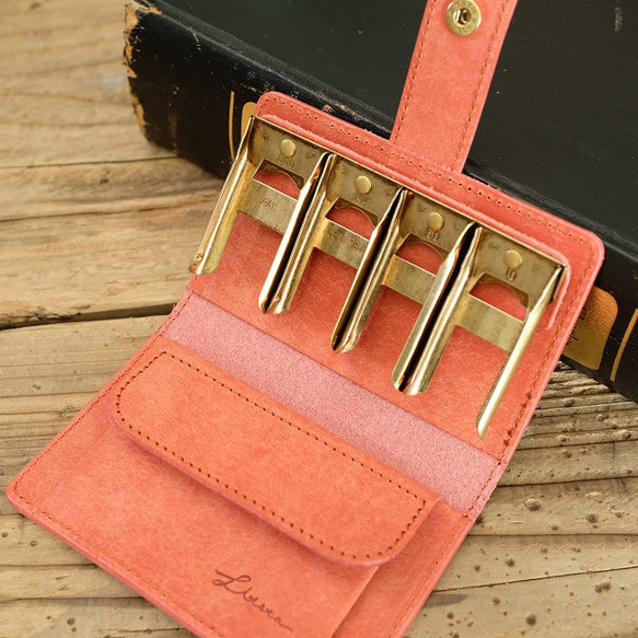 Coin Wallet Ⅱ / Coral Pink　コインキャッチャー ( GOLD ) 3枚目の画像