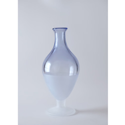 Blue Half Footed Vase 4枚目の画像