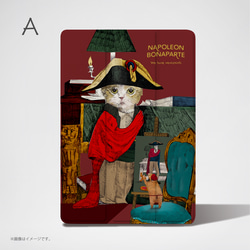 手帳型IPadケース「ナポレオンの猫」(ソフトケースタイプ) 2枚目の画像