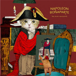 手帳型IPadケース「ナポレオンの猫」(ソフトケースタイプ) 9枚目の画像