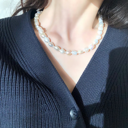 Baroque pearl necklace 8枚目の画像