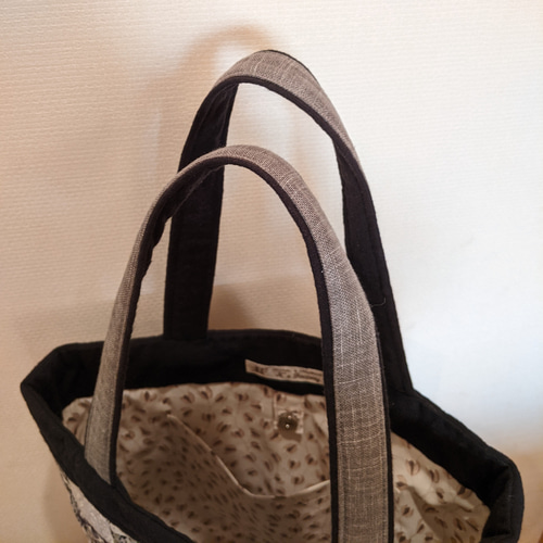 ✿リバティ✕パッチワーク✿ スクエアパッチのトートバッグ