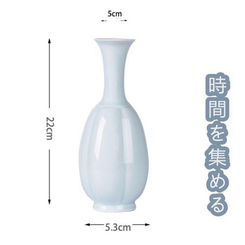 時間を集める】禅意 陶器 の花瓶 生け花 花器 復古 家の置物