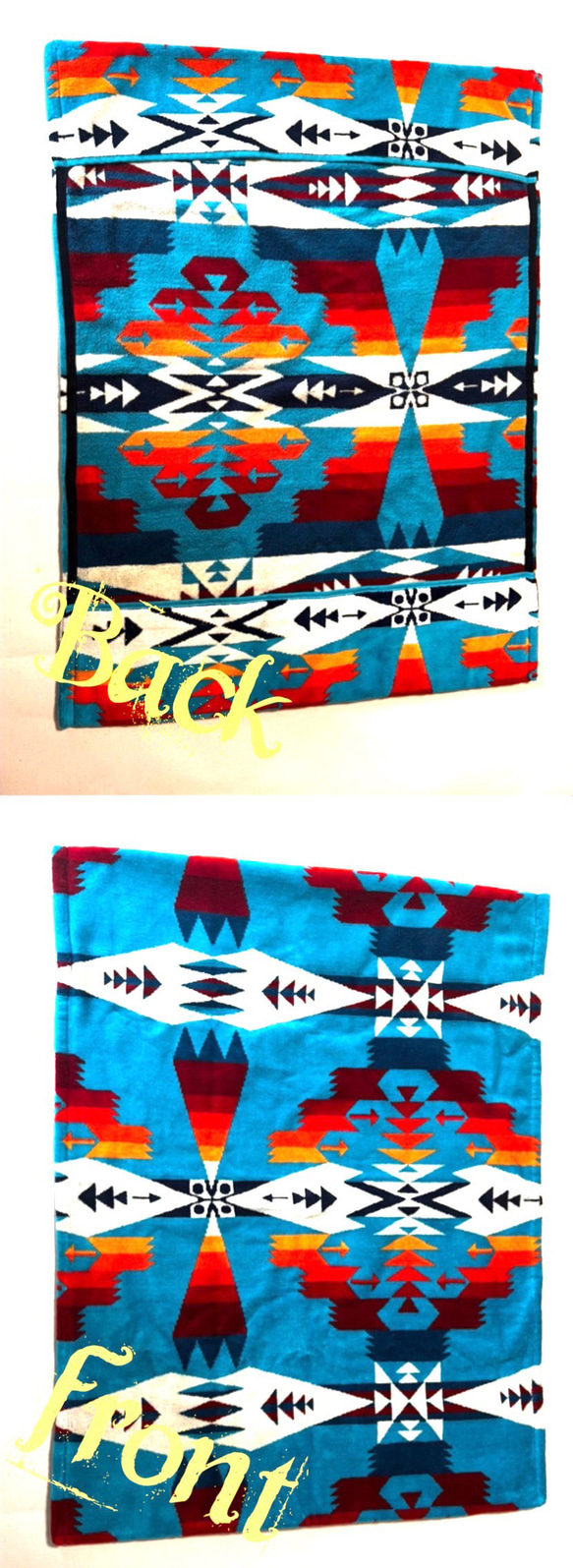 チェアーカバー2:PENDLETON生地使用☆Colemanチェアー 8枚目の画像