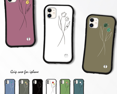 iPhoneアクセサリー kizuna63 Phone 16pro,15,14他 ライトピンクイニシャル ケースオーロラmix