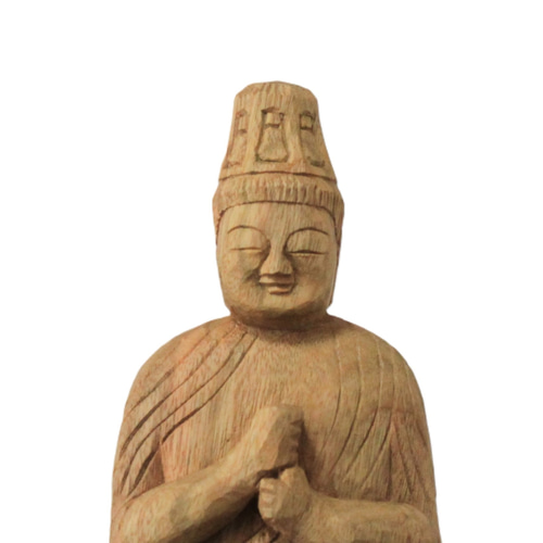 受注製作：金剛界大日如来坐像（高さ：25cm）仏像 円空仏 摸刻
