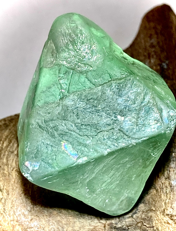 12mm ホビー・楽器・アート 【フローライト】綺麗な大玉 虹入りフロー