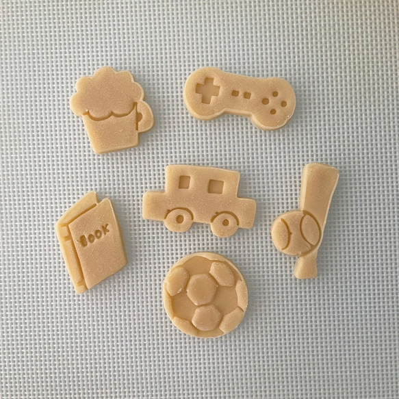 選べるアイコンミニミニ（約3～3.5㎝）3個～セット　クッキー型（スタンプ付き） 3枚目の画像