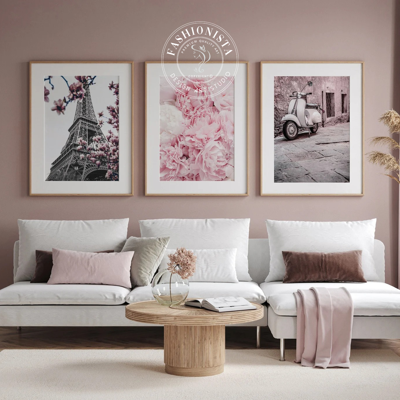 絵画　インテリア　アンティーク　パリで購入