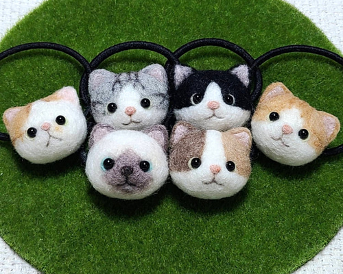 【専用】羊毛フェルト　ヘアゴムセット Yahoo!オークション - 3点セット 羊毛フェルト ハンドメイド ちいかわ