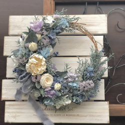 青（ブルー） リース のおすすめ人気通販｜Creema(クリーマ) 国内最大