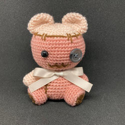 再販】ゾンビうさぎのあみぐるみ【ハロウィン】 あみぐるみ m craft