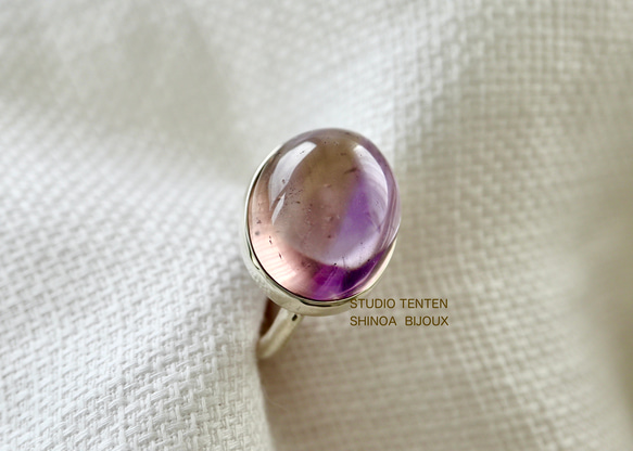 [orange×papleのametrine]ring 1枚目の画像