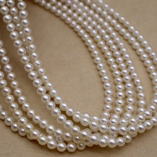 アコヤ真珠 真珠ネックレス 重ね付き 5.0-5.5mm 女子会 卒園式 入学式